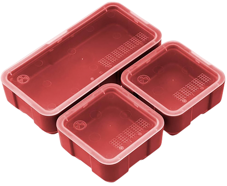 Magpul DAKA Storage Bin Red Polymer