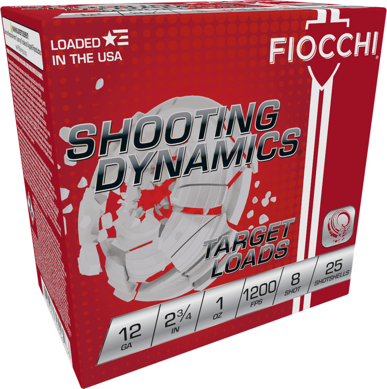Fiocchi Shooting Dynamics Target 12Gauge 2.75" 1oz