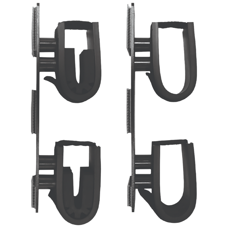 Rugged Gear Dual Lock Gun Holder Black