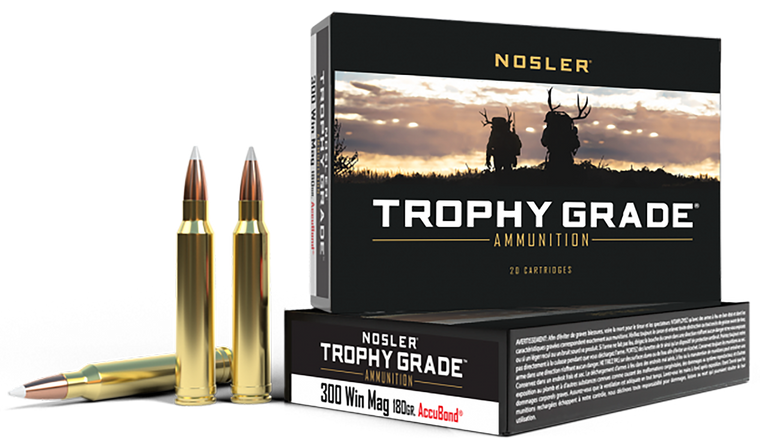 Nosler Trophy Grade 300WinMag 180gr Nosler AccuBond