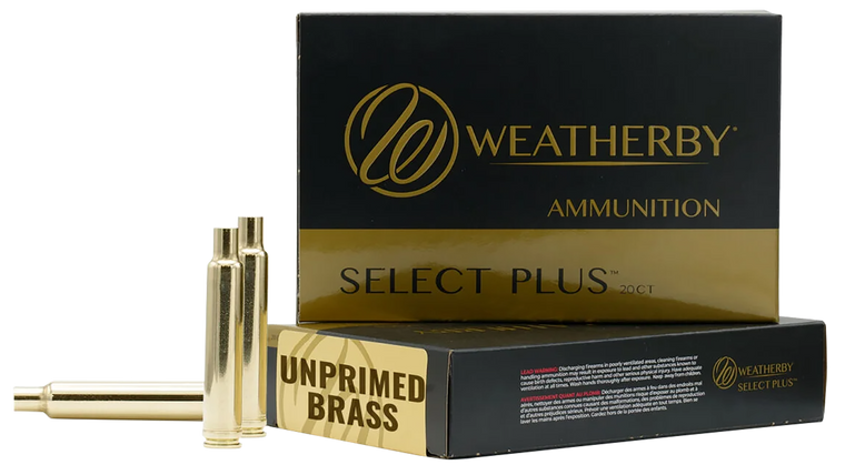 Weatherby Unprimed Cases 338-378WthbyMag Rifle Brass 20/Box