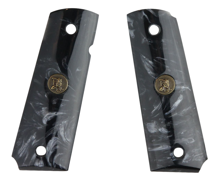 Pachmayr Custom Grip Black Simulated Pearl Panels