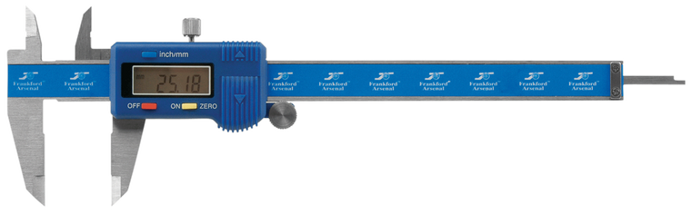 Frankford Arsenal Electronic Caliper Blue Multi-Caliber Stainless