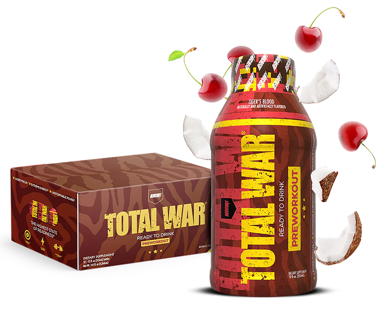 Redcon1 Total War Ready to Drink tigers