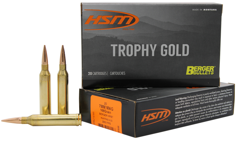 HSM Trophy Gold Extended Range 7mm Rem