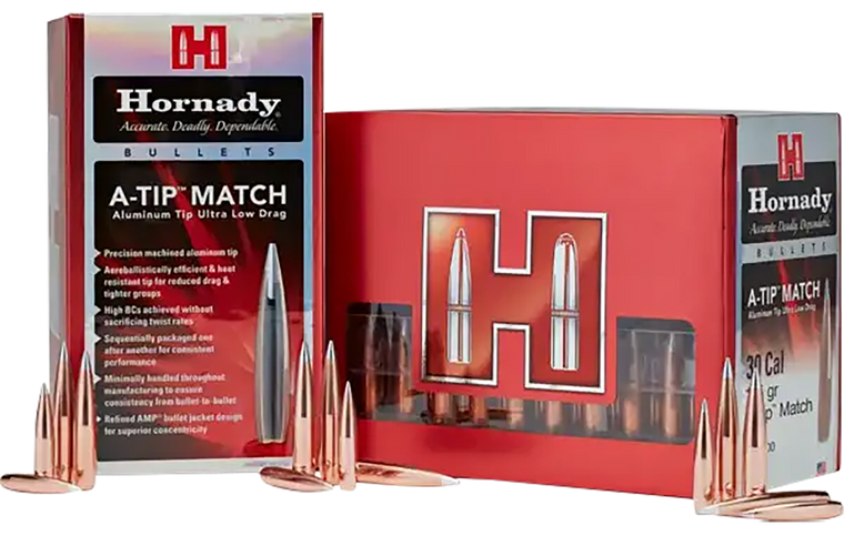 Hornady A-Tip Match 375 Cal .375 390