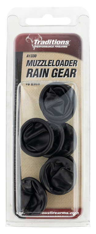 Traditions Muzzleloader Rain Gear Black 10 Pack
