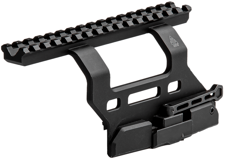 Leapers Quick-Detachable AK Side Mount Matte Black