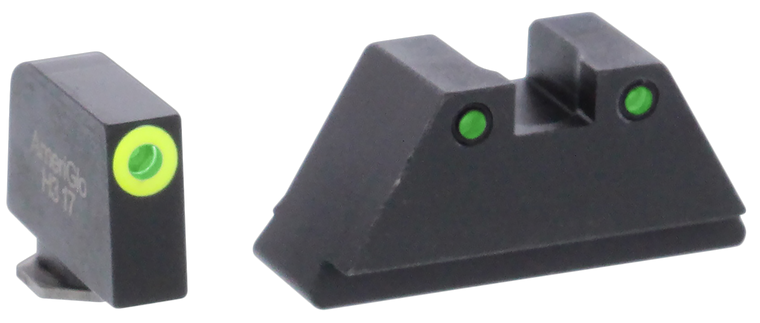 AmeriGlo Optic Compatible Sight Set for Glock
