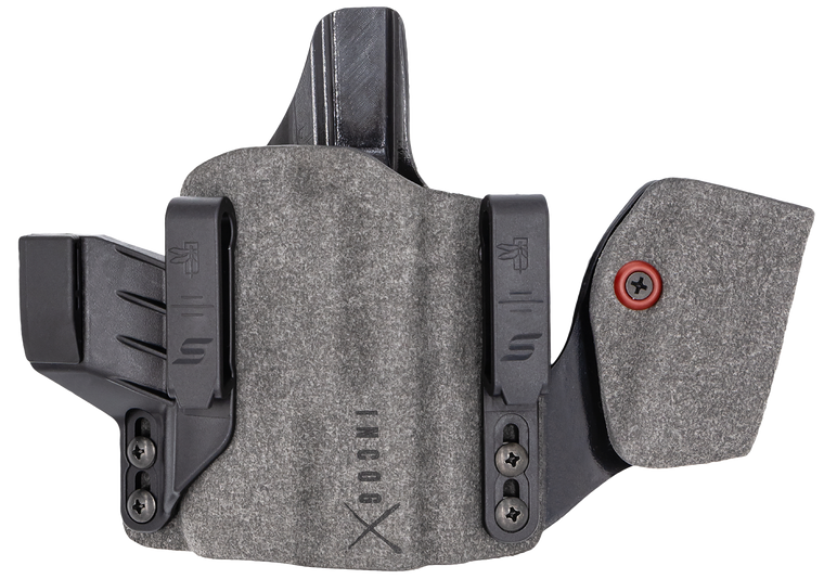 Safariland IncogX w/Mag Caddy IWB Black/Gray Boltaron
