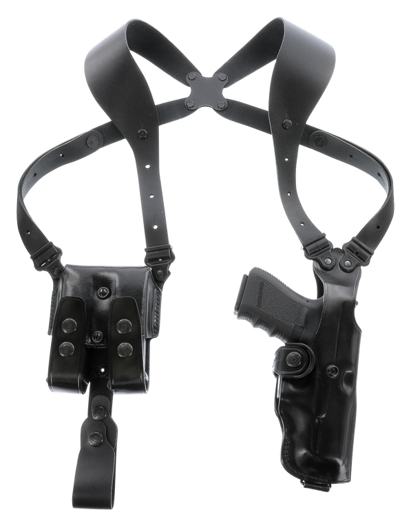 Galco VHS 4.0 Shoulder System Black Leather