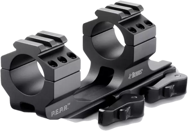 Burris AR-P.E.P.R Scope Mount/Ring Combo Matte Black