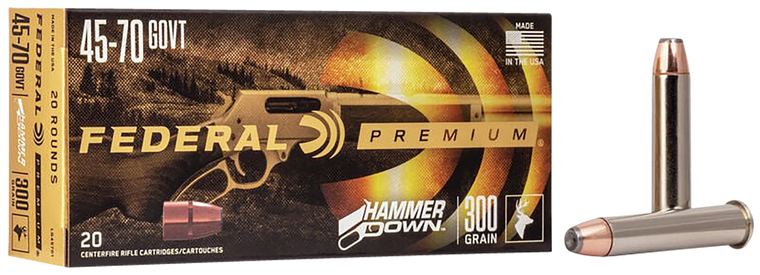 Federal Premium HammerDown 45-70Gov 300gr Bonded Soft