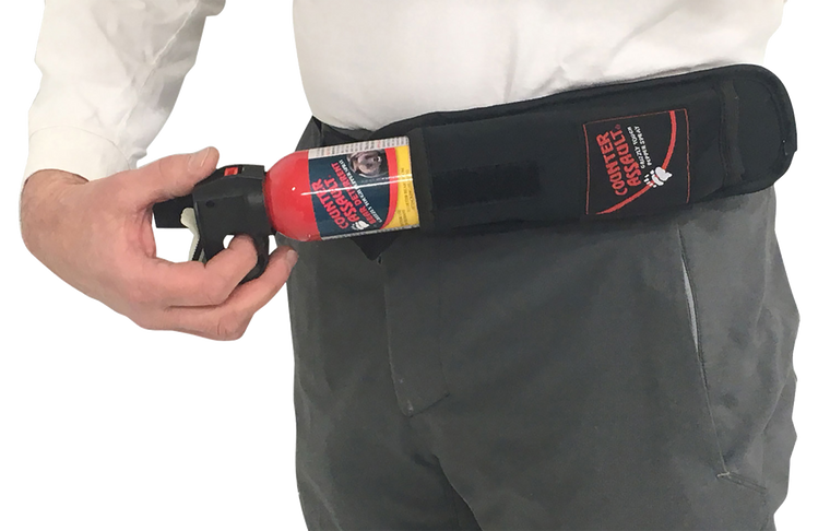 Counter Assault Bear Spray Belt/Chest Holster Black