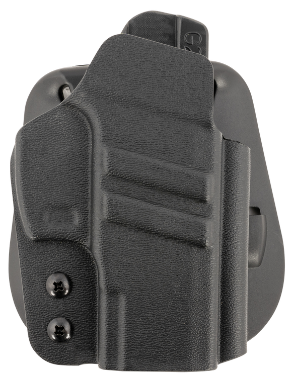 1791 Gunleather TACOWBG2CG3BLKR Tactical Kydex OWB Black