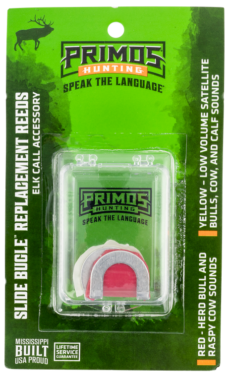 Primos Slide Bugle Replacement Diaphragm Red/Yellow 2