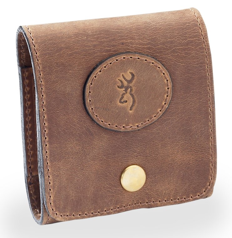 Browning Cartridge Case Crazy Horse Brown Leather