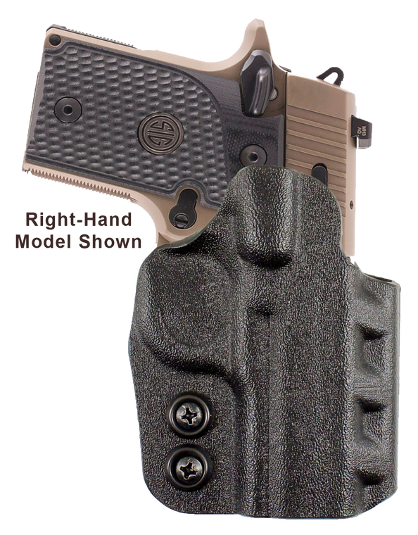 DeSantis Gunhide Cazzuto OWB Black Kydex Paddle