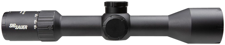 Sig Sauer Electro-Optics Whiskey6 Black 3-18x44mm 30mm