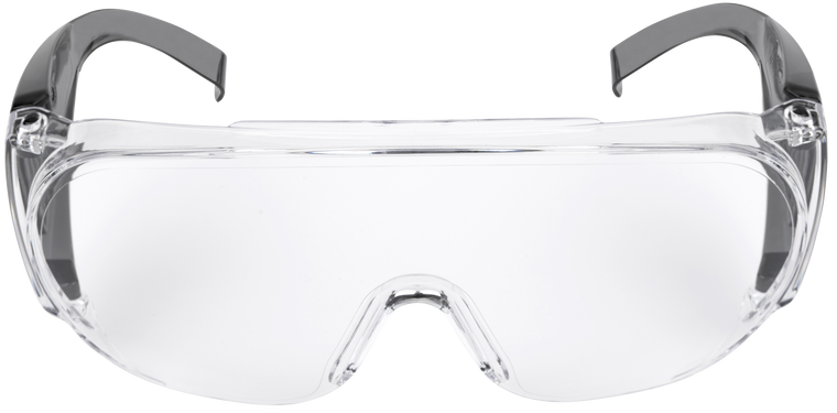 Allen Ultrx Safety Glasses Clear Lens Black