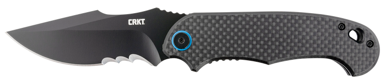 CRKT P.S.D. 3.63" Folding Recurve Veff Serrated