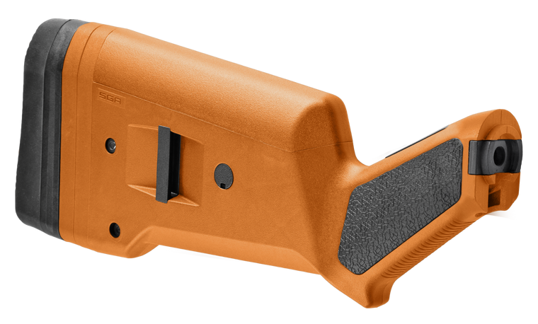 Magpul MAG490-ORG SGA Shotgun Stock Orange Synthetic