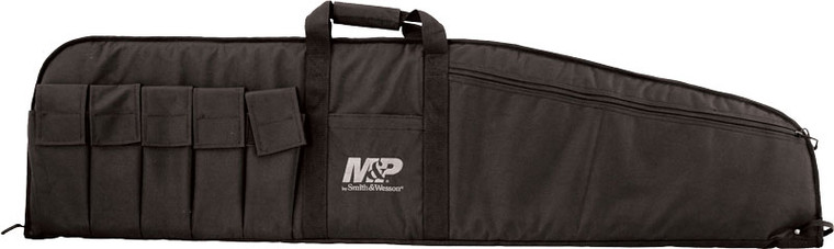 S&W M&P DUTY SERIES GUN CASE SMALL 45" W/AR MAG POUCHES BLK