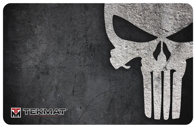 TekMat Punisher Door Mat Black/Gray Rubber 42"