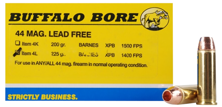 Buffalo Bore Ammunition Buffalo-Barnes Strictly Business 44Rem