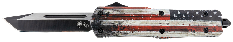 Templar Knife Gen II Wood US Flag