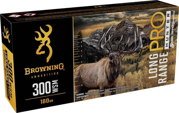 Browning Ammo Long Range Pro 300WSM 180gr