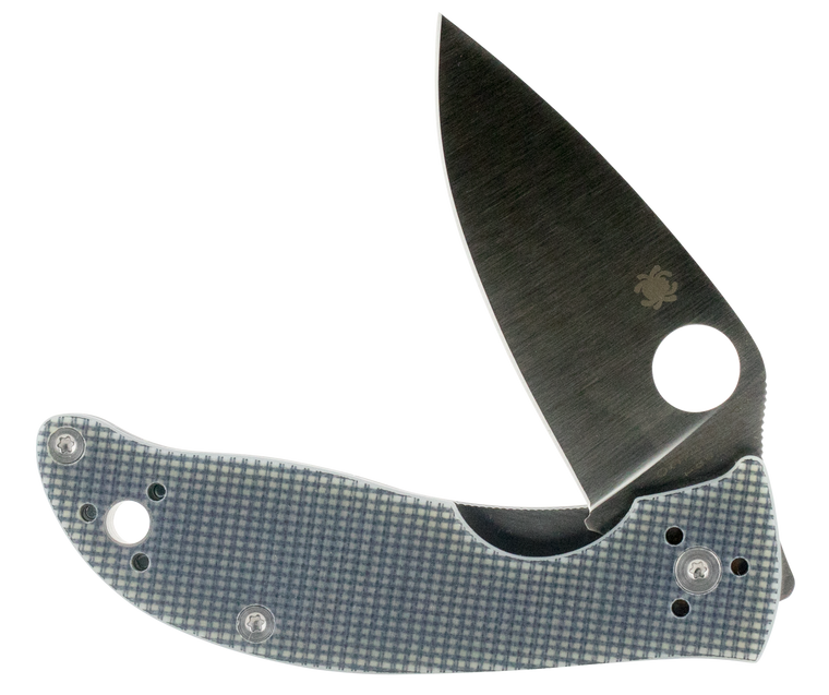 Spyderco Polestar 3.30" Folding Drop Point Plain