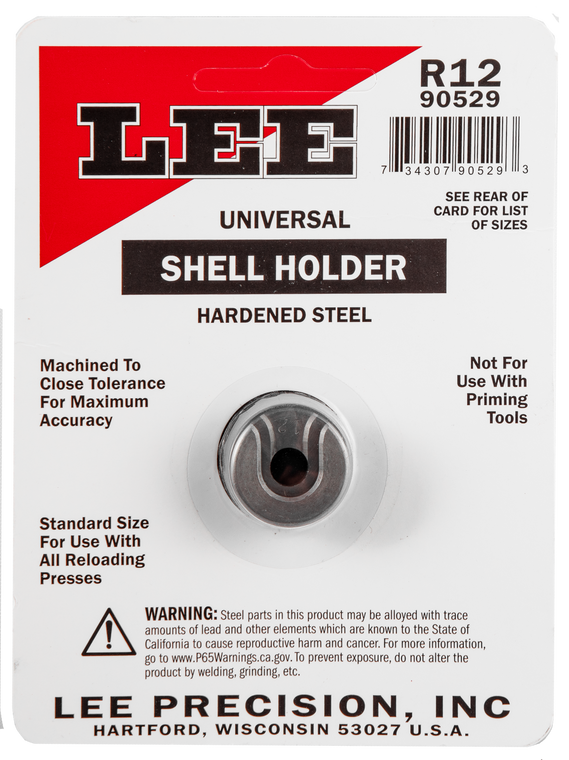 Lee Precision Shell Holder Universal #12R 6