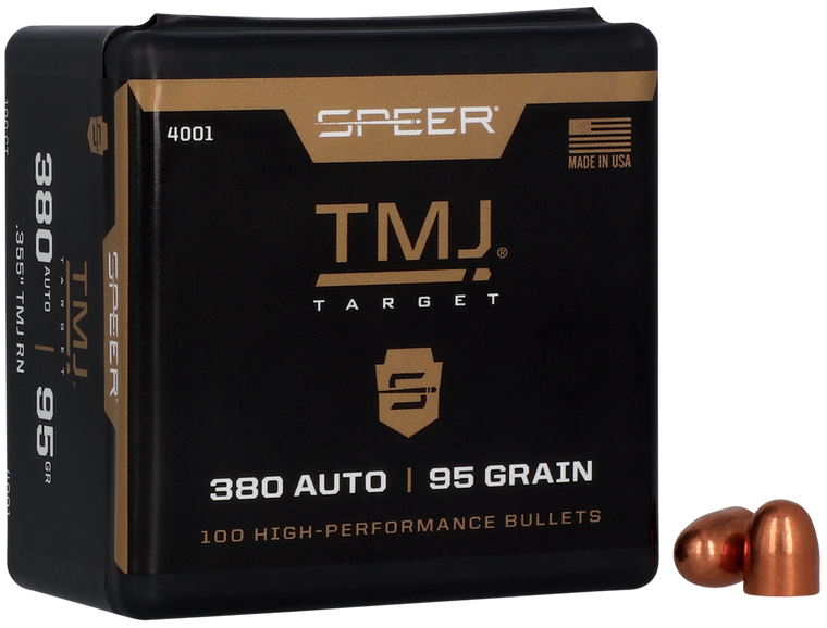 Speer TMJ 380ACP 95gr Total Metal Jacket
