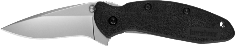 Kershaw Scallion 2.40" Folding Flipper Plain Bead