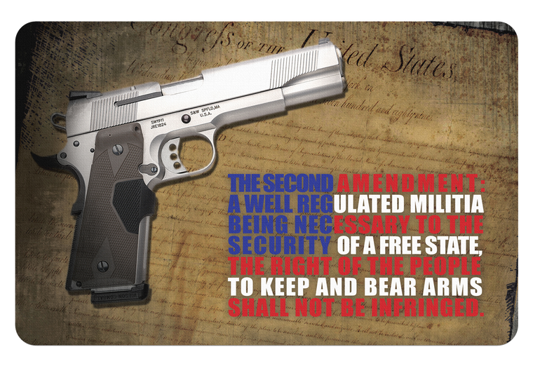 TekMat Right To Bear Arms Cleaning Mat