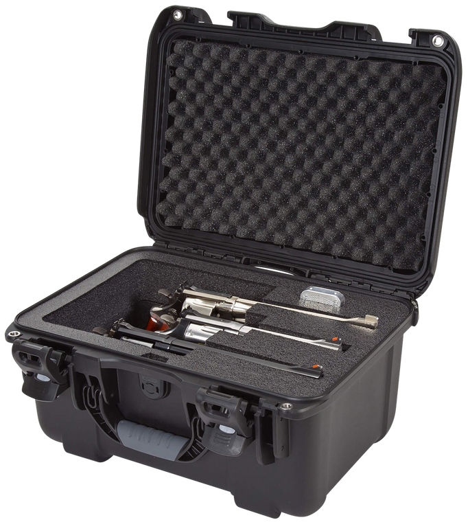 Nanuk 918 3 Up Revolver Case Black