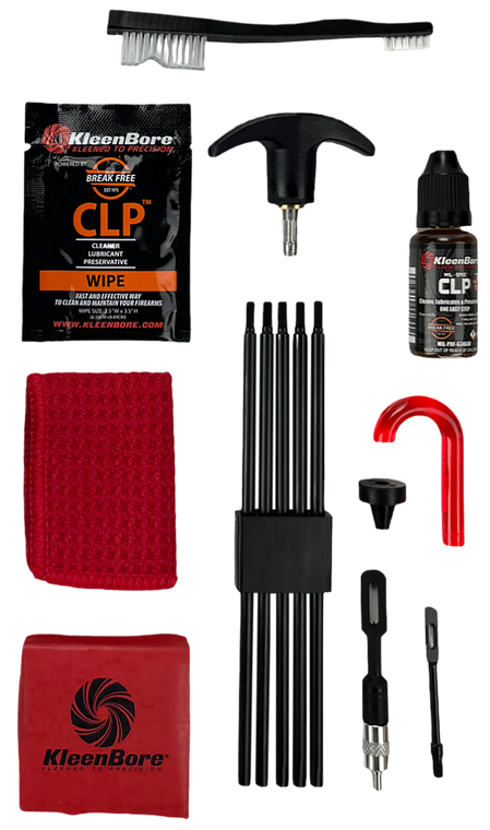 KleenBore Universal Cleaning Kit .22 Cal-12 Gauge