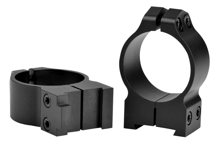 Warne Maxima Matte Black Steel 30mm Tube