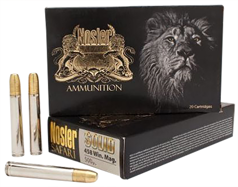 Nosler Trophy Grade Safari 458Lott 500gr Nosler