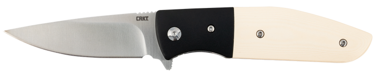 CRKT Curfew 3.10" Folding Plain Satin 8Cr13MoV