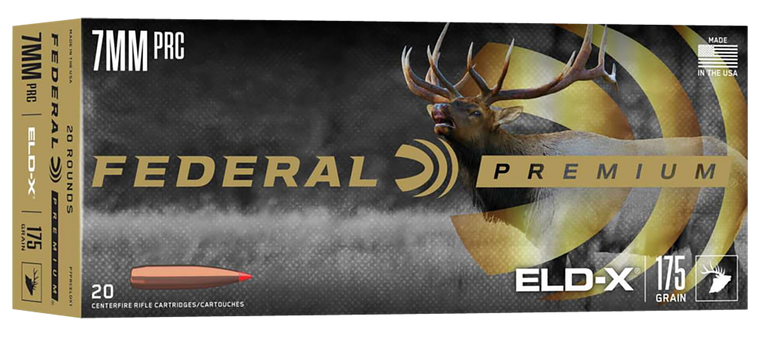 Federal Premium ELD-X 7mmPRC 175gr 20 Per
