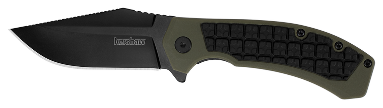 Kershaw Faultline 3" Folding Drop Point Plain