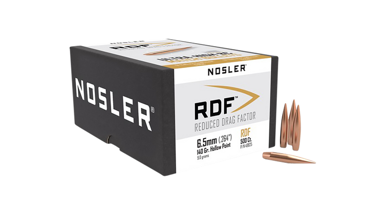 Nosler RDF Match 6.5Creedmoor 140gr Hollow Point