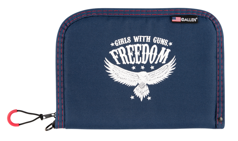 Girls With Guns Freedom Navy w/White Letters