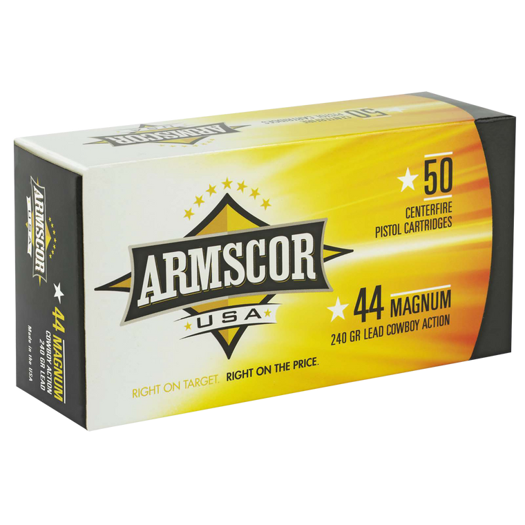 Armscor USA 44Rem Mag 240gr Semi Wadcutter
