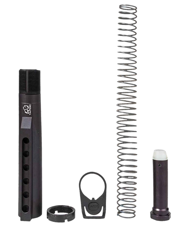 Tapco Buffer Tube Kit Black AR Platform