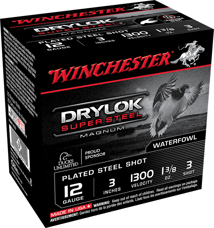 Winchester Ammo Drylok Super Steel Magnum 12Gauge