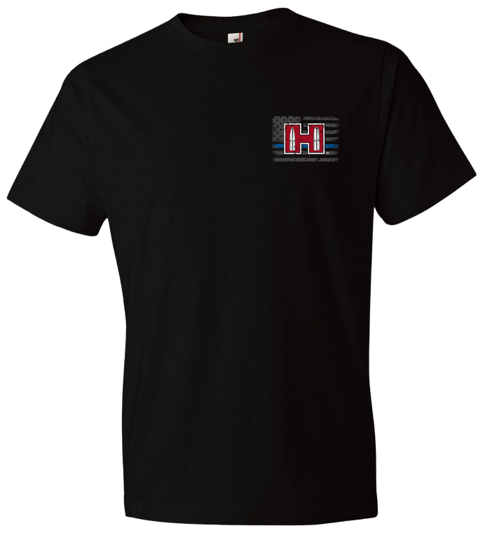 Hornady Gear POW Blue Line Black, Cotton