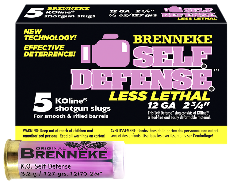 Brenneke Self Defense 12Gauge 2.75" 1/3oz Sabot